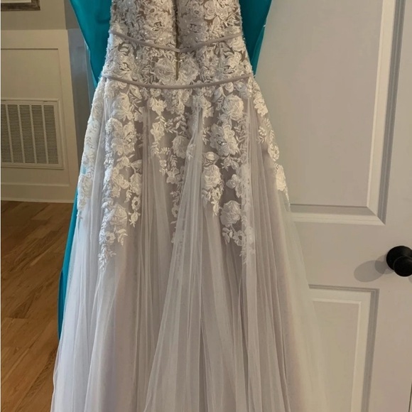 Morilee Rosa 5763 Smokey Lavender - Picture 3 of 5